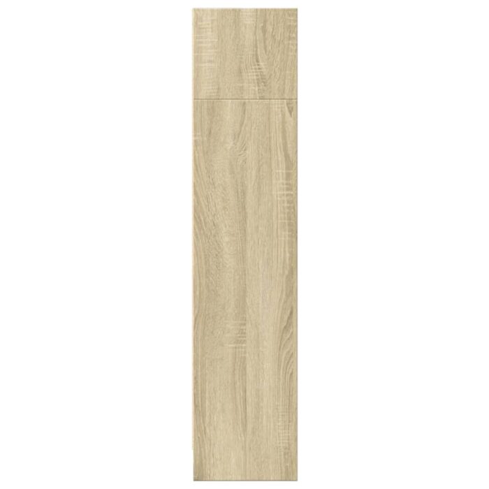 Bibliothèque chêne sonoma 80x24x109 cm bois d'ingénierie – Image 3