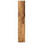 Bibliothèque vieux bois 80x24x143 cm bois d'ingénierie – Image 3