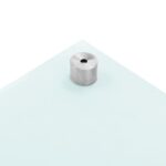 Dosserets de cuisine 2 pcs blanc 80x60 cm verre trempé – Image 5