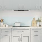 Dosserets de cuisine 2 pcs blanc 80x60 cm verre trempé