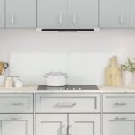 Dosserets de cuisine 2 pcs transparent 70x50 cm verre trempé