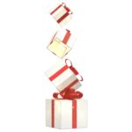 Boîte-cadeau de décoration de Noël 80 LED blanc chaud – Image 6