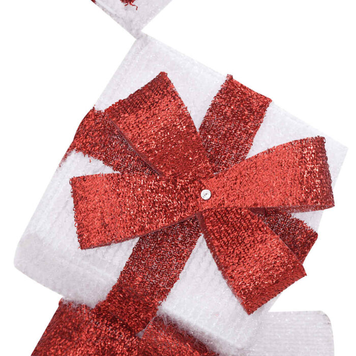 Boîte-cadeau de décoration de Noël 80 LED blanc chaud – Image 8