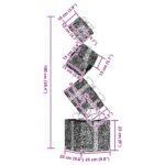 Boîte-cadeau de décoration de Noël 80 LED blanc chaud – Image 9