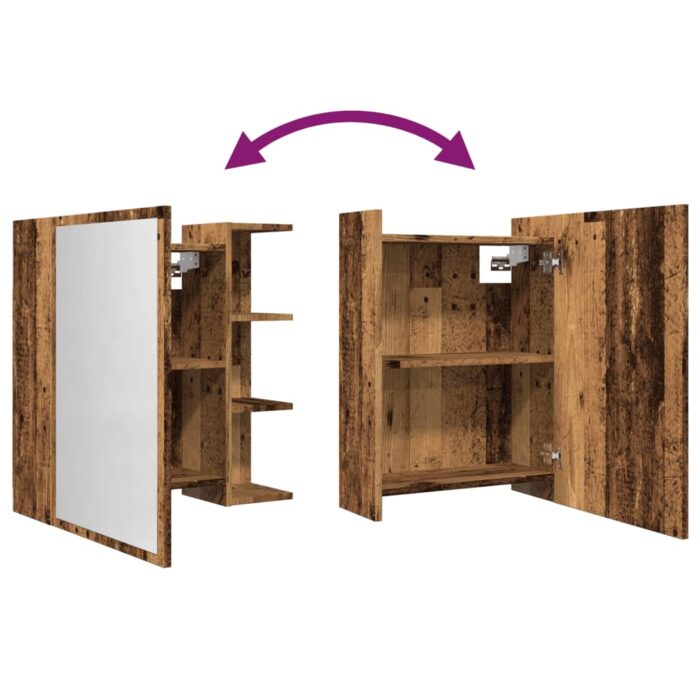 VXL8721158554710_g_en_hd_6.jpg Armoire à miroir de salle de bain vieux bois 62,5x20,5x64 cm – Image 6