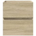 Armoire d'évier Chêne sonoma 41x38,5x45 cm Bois d’ingénierie – Image 2