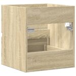 Armoire d'évier Chêne sonoma 41x38,5x45 cm Bois d’ingénierie – Image 5