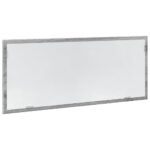 Miroir de salle de bain à LED sonoma gris bois d'ingénierie – Image 3
