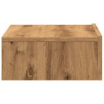 Meubles TV avec éclairages LED 2 pcs chêne artisanal – Image 6