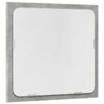 Ensemble de meubles de salle de bain 2 pcs gris béton – Image 6