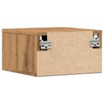 Tables de chevet murales 2 pcs chêne artisanal 35x35x20 cm – Image 5