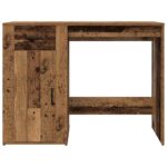 Bureau vieux bois 100x49x75 cm bois d'ingénierie – Image 3