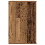 Bureau vieux bois 100x49x75 cm bois d'ingénierie – Image 4
