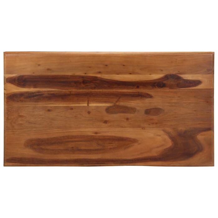 Table basse 110x60x40 cm bois massif d'acacia – Image 3