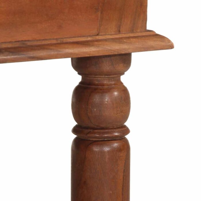 Table basse 110x60x40 cm bois massif d'acacia – Image 6