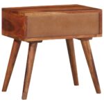 Table d'appoint 45x30x45 cm bois massif d'acacia – Image 4