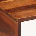 Table d'appoint 45x30x45 cm bois massif d'acacia – Image 6