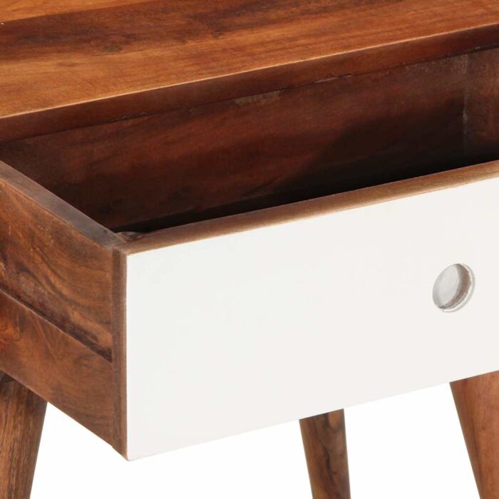 Table d'appoint 45x30x45 cm bois massif d'acacia – Image 7