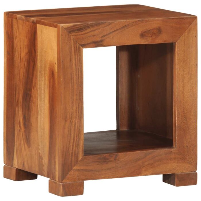 Table d'appoint 37x29x40 cm bois massif d'acacia – Image 1