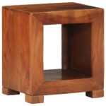 Table d'appoint 37x29x40 cm bois massif d'acacia – Image 9