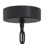 Lampe suspendue E27 noir Ø 31 cm fer – Image 5