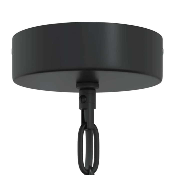 Lampe suspendue E27 noir Ø 31 cm fer – Image 5