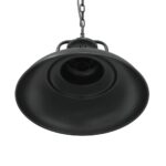 Lampe suspendue E27 noir Ø 31 cm fer – Image 7