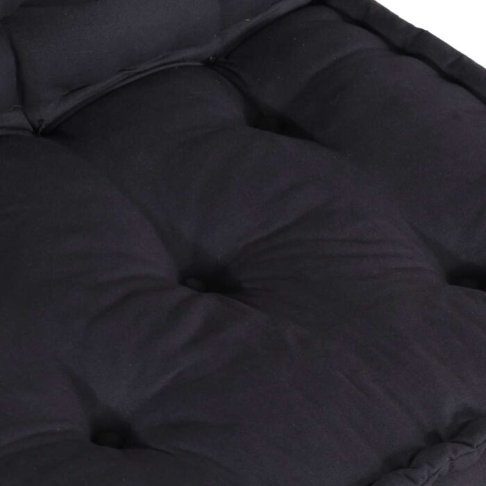 Pouf modulaire anthracite 70x70x54 tissu – Image 7