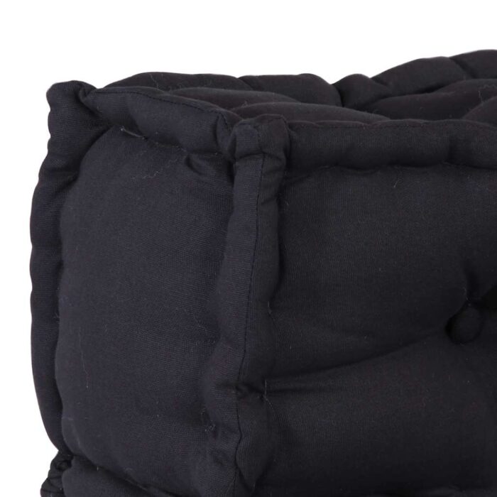 Pouf modulaire anthracite 70x70x54 tissu – Image 8