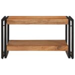 Table basse 70x50x38 cm bois massif acacia – Image 3