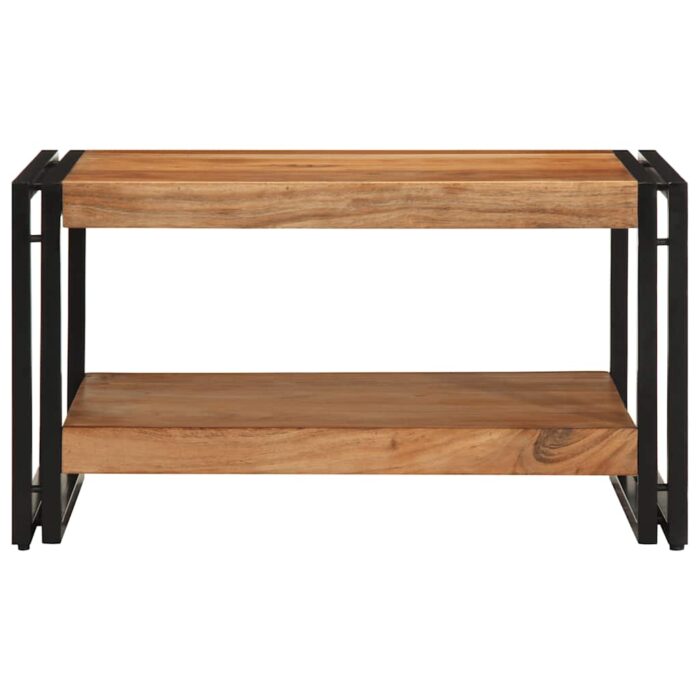 Table basse 70x50x38 cm bois massif acacia – Image 3