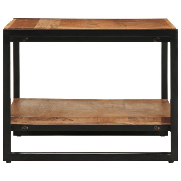 Table basse 70x50x38 cm bois massif acacia – Image 4