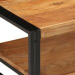 Table basse 70x50x38 cm bois massif acacia – Image 5