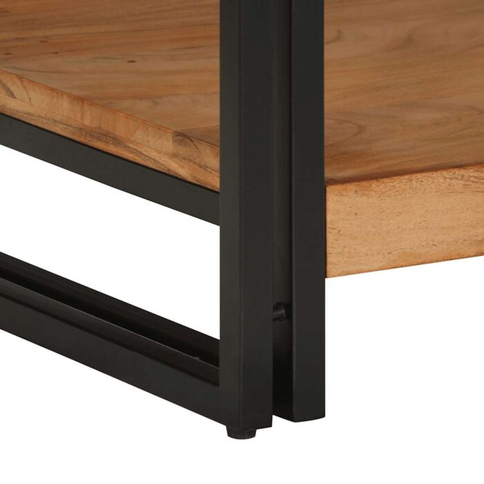 Table basse 70x50x38 cm bois massif acacia – Image 7