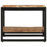 Table basse 50x50x38 cm bois massif acacia – Image 4