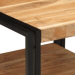 Table basse 50x50x38 cm bois massif acacia – Image 5