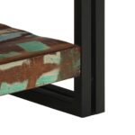 Table basse multicolore 50x50x38 cm bois de récupération massif – Image 7