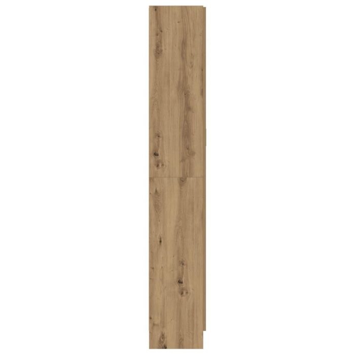 Buffet haut chêne artisanal 82,5x30,5x185 cm bois d'ingénierie – Image 2