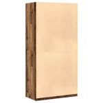 Garde-robe vieux bois 100x50x200 cm bois d'ingénierie – Image 4