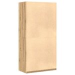Garde-robe chêne artisanal 100x50x200 cm bois d'ingénierie – Image 4