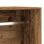 Garde-robe vieux bois 100x50x200 cm bois d'ingénierie – Image 5