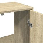Ensemble de meubles de salle de bain 3 pcs chêne sonoma – Image 8