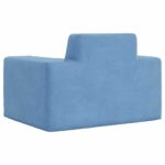 Canapé pour enfants Bleu Peluche douce – Image 4
