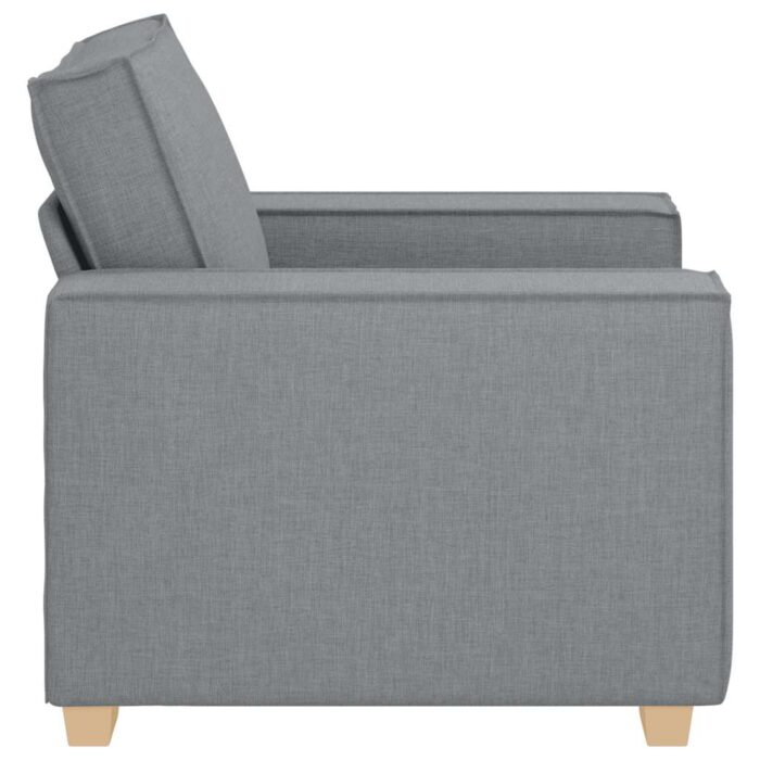 Canapé Fauteuil Gris Clair 60 cm Tissu – Image 3