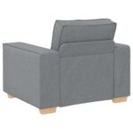 Canapé Fauteuil Gris Clair 60 cm Tissu – Image 4