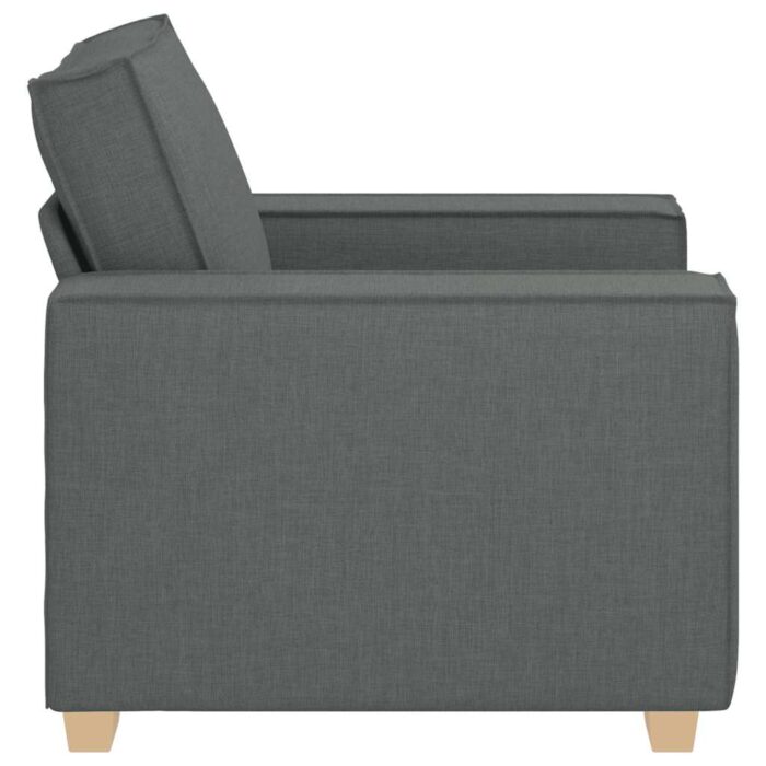 Canapé Fauteuil Gris Foncé 60 cm Tissu – Image 3