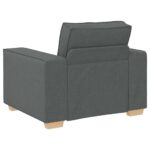 Canapé Fauteuil Gris Foncé 60 cm Tissu – Image 4