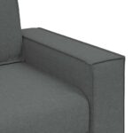 Canapé Fauteuil Gris Foncé 60 cm Tissu – Image 5