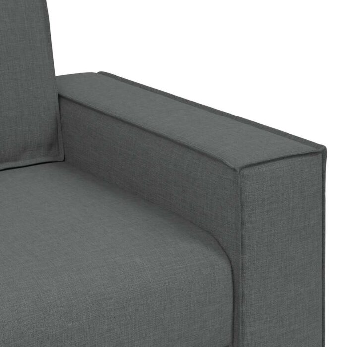 Canapé Fauteuil Gris Foncé 60 cm Tissu – Image 5