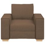 Canapé Fauteuil Marron 60 cm Tissu – Image 2